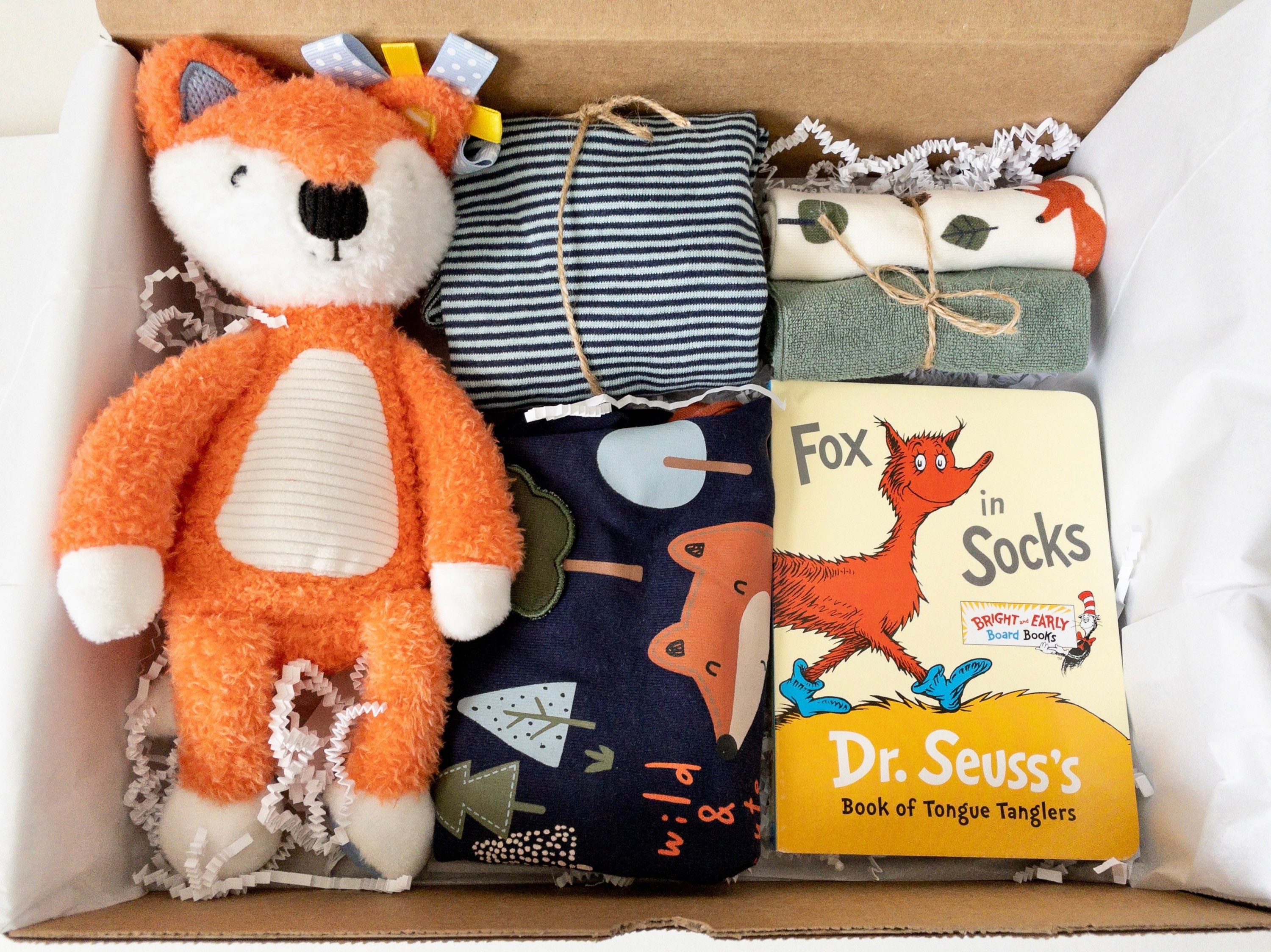 Baby Boy Gift Box Baby Boy Shower Gift Baby Boy Gift Box Etsy