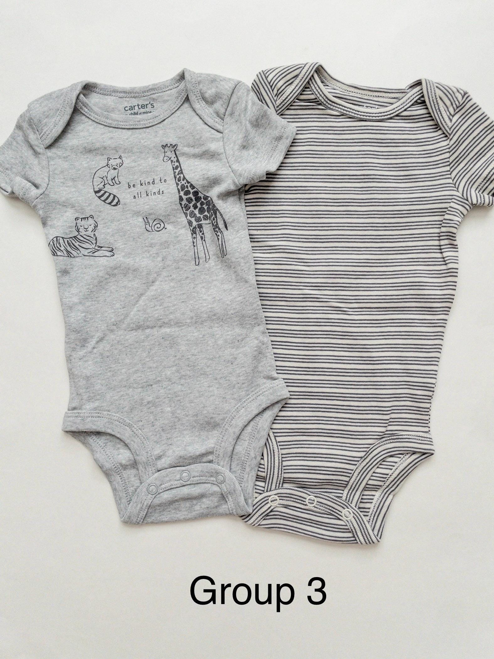 Neutral Baby Gift Box With Elephant Plush, Swaddle, Bodysuits - Etsy