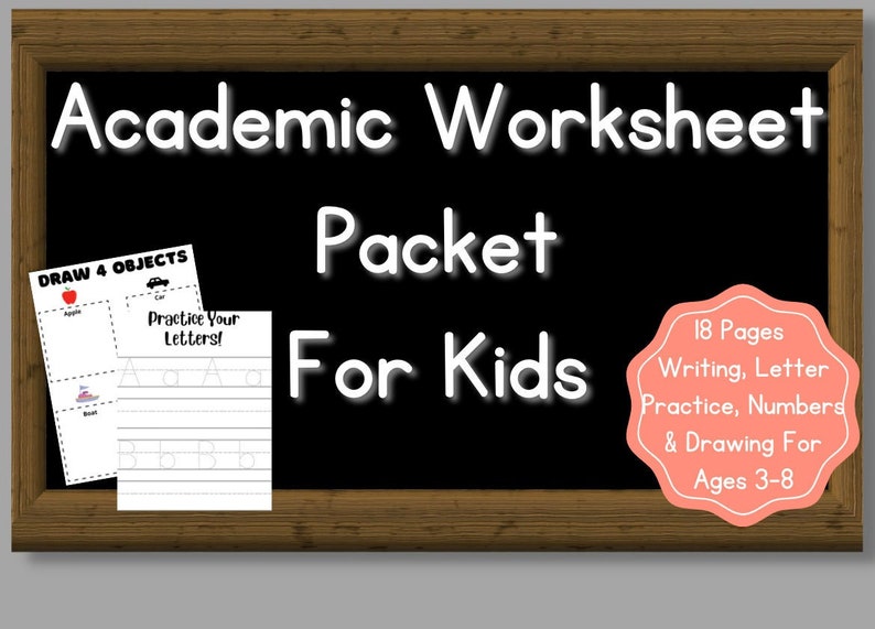 Worksheets for Elementary Students Letters, Writing, Spelling and ...