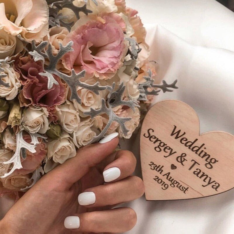 Personalized Wooden Ring Puzzle Box Custom Engraved Heart Etsy