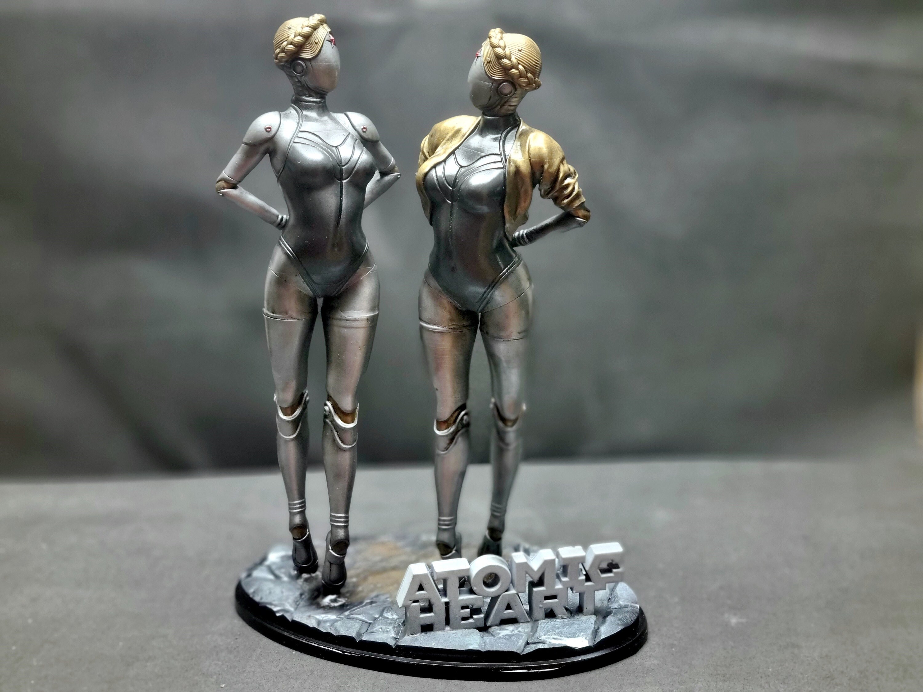 TWIN ROBOTS DANCERS ATOMIC HEART 3D Print Model