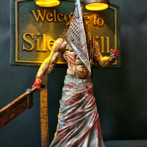 prompthunt: a hot toys figure of pyramid head ( from silent hill ),  figurine, detailed product photo