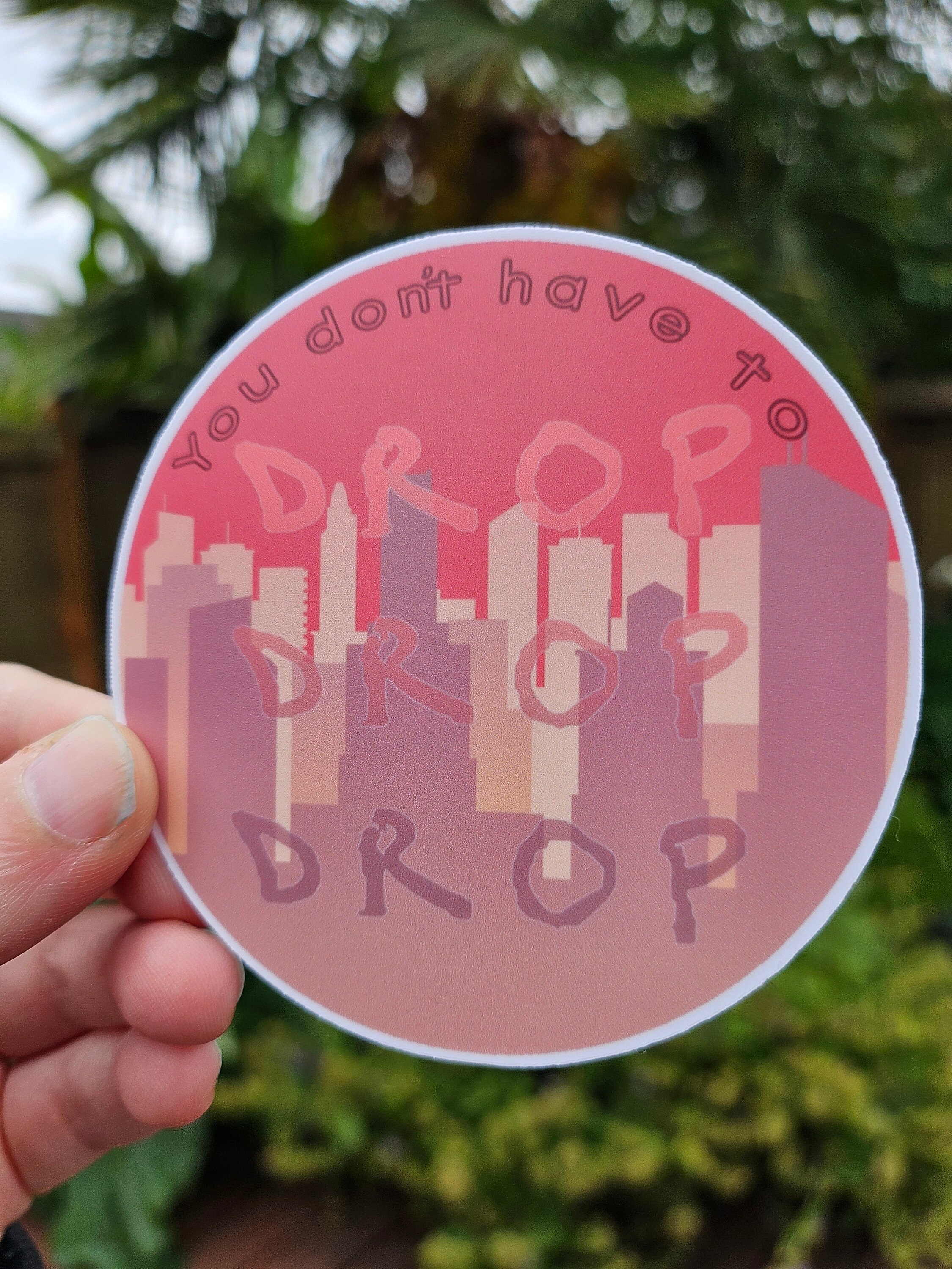 Twenty One Pilots - TØP Band - Clancy - At the Risk of Feeling Dumb - Fanmade Handmade Sticker