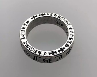 Chrome Hearts Ring - Etsy