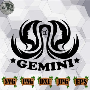 Gemini Svg, Gemini Sign Svg, Gemini Png, Gemini Zodiac Sign Svg, Gemini 2 face Girl, Zodiac Sign Svg, Gemini Horoscope, Gemini Star sign Svg