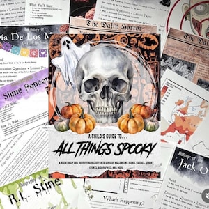 A Child’s Guide to All Things Spooky Halloween Unit Study
