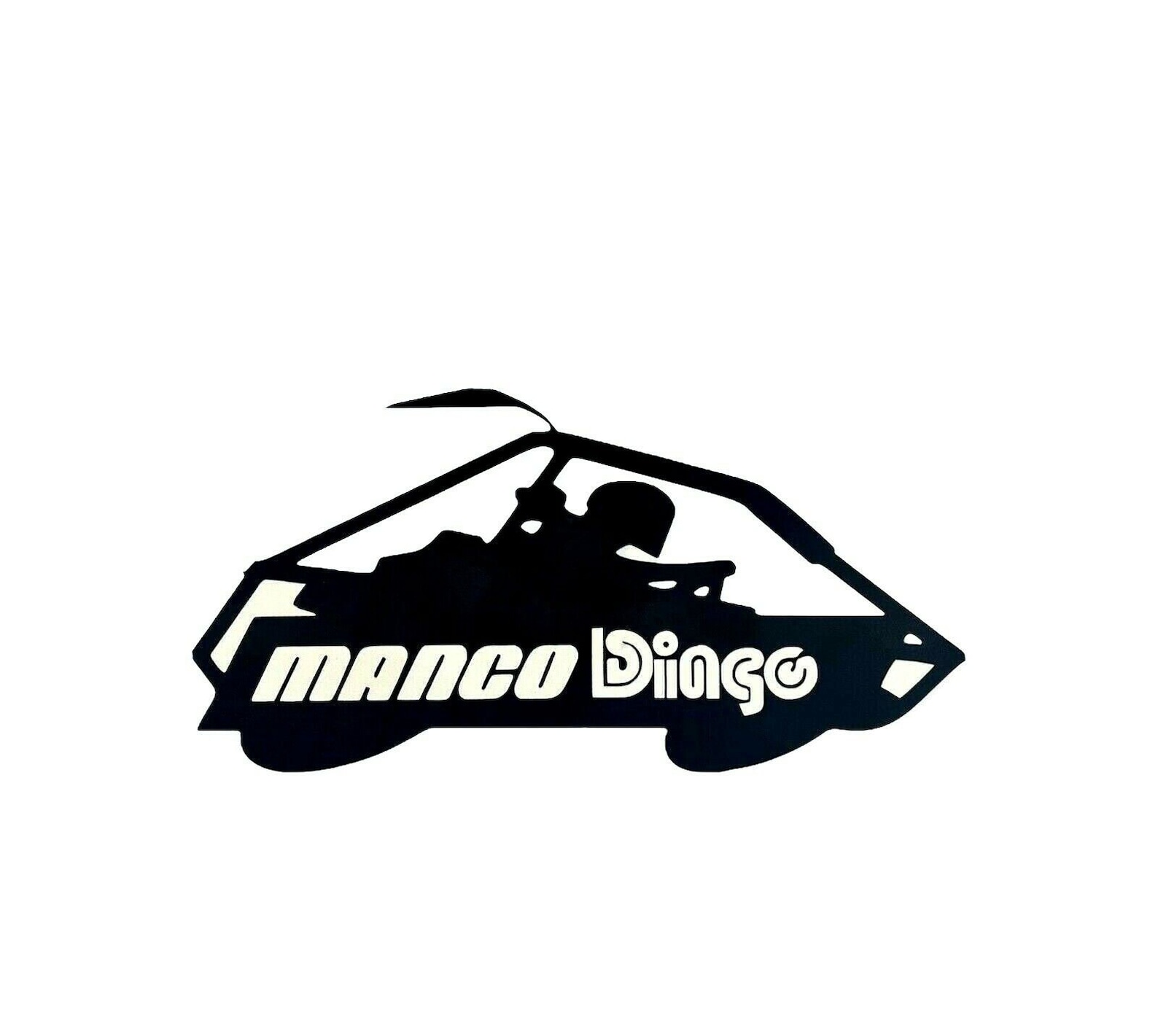 Go Kart Decal manco Dingo Car Decal Window Sticker Etsy Australia