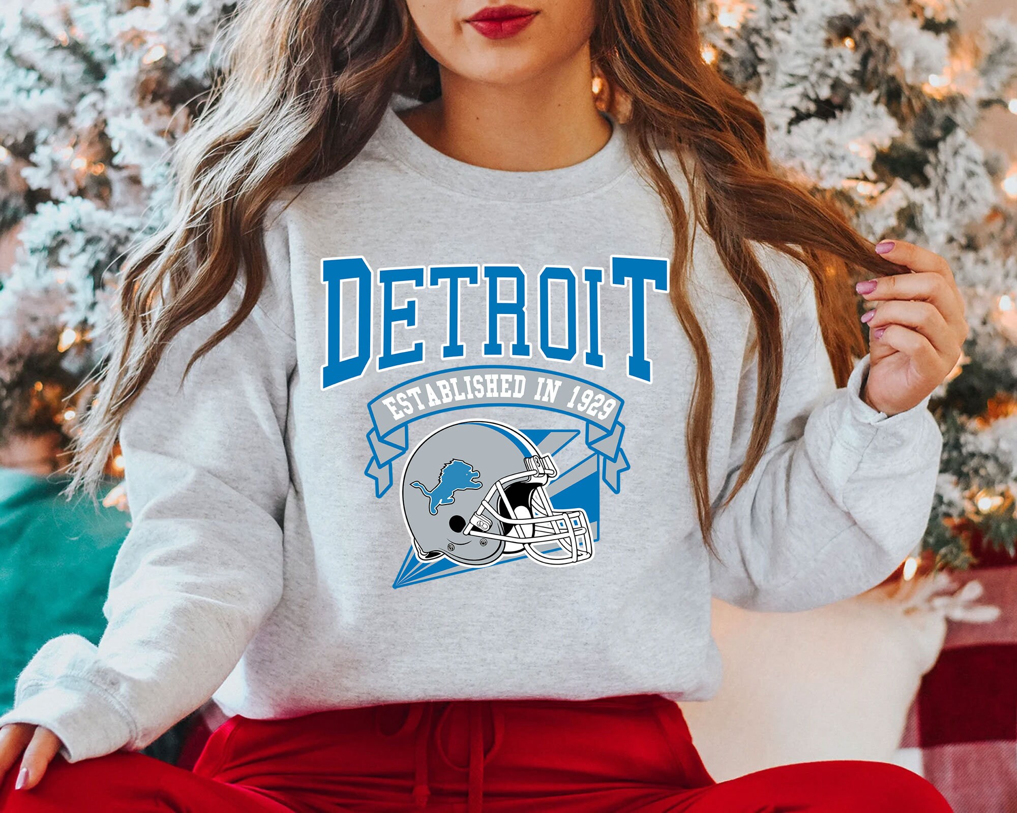 vintage detroit lions hoodie