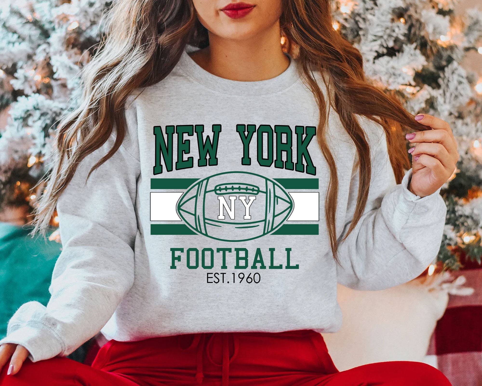Ny Jets Sweatshirt - Etsy