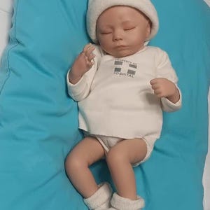 Muñeca Ashton-Drake Breathing Doll, de la serie "So Truly Real" de muñecas bebé de vinilo suave al tacto, "Ashley", 2005.