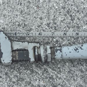 Antique Mechanic's, All Cast Iron, Monkey Wrench, 13 inch.