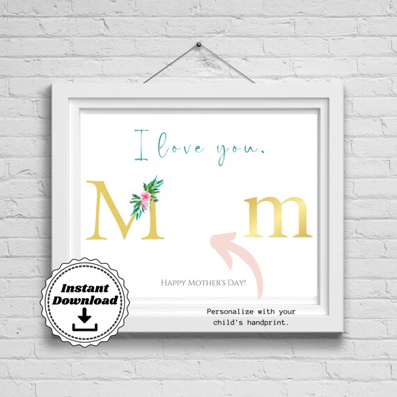 Buy Mother's Day Handprint Art Handprint Craft for Kids
