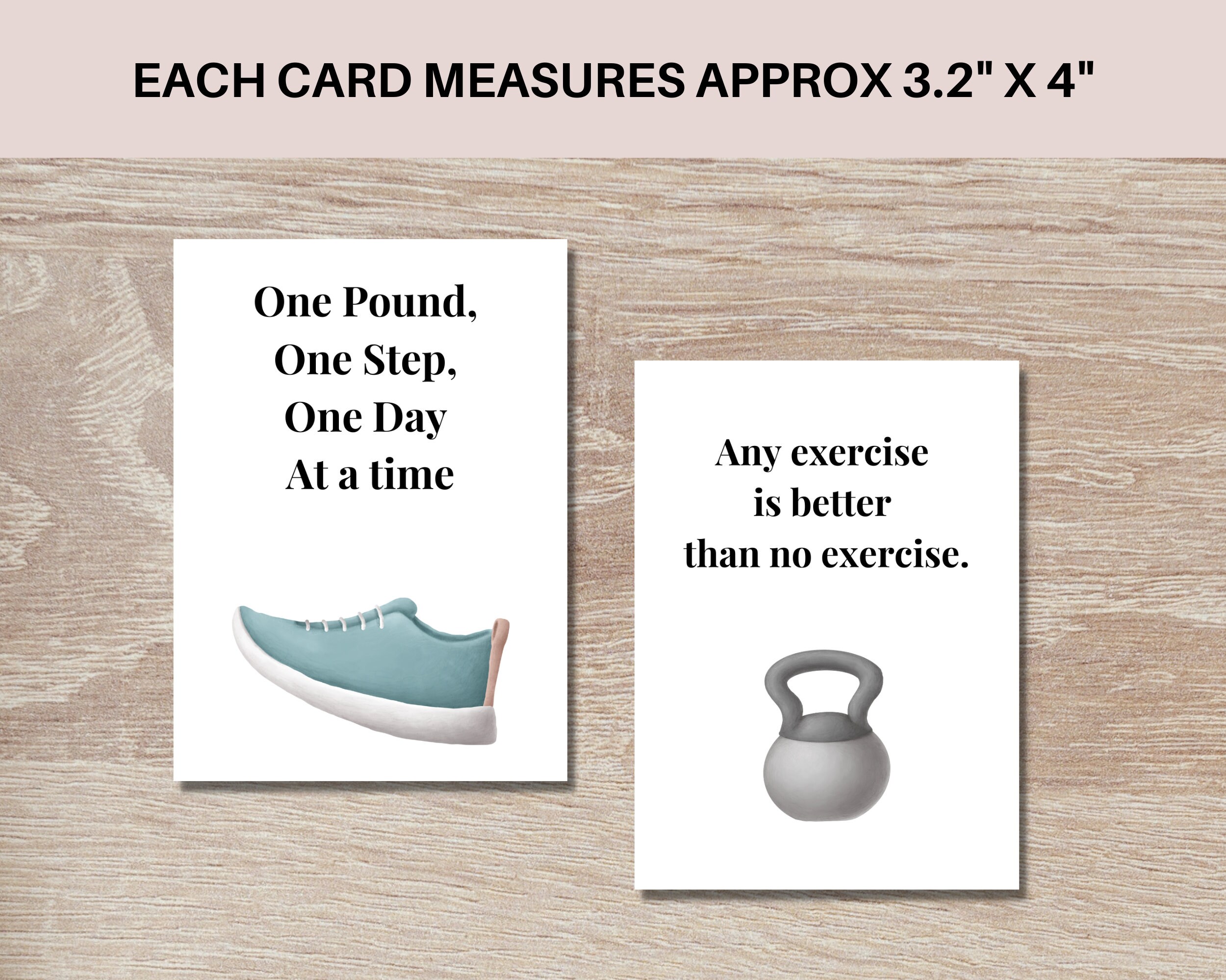 Printable Weight Loss Motivation Cards, Weight Loss Affirmation Cards, Daily Weight Loss ...