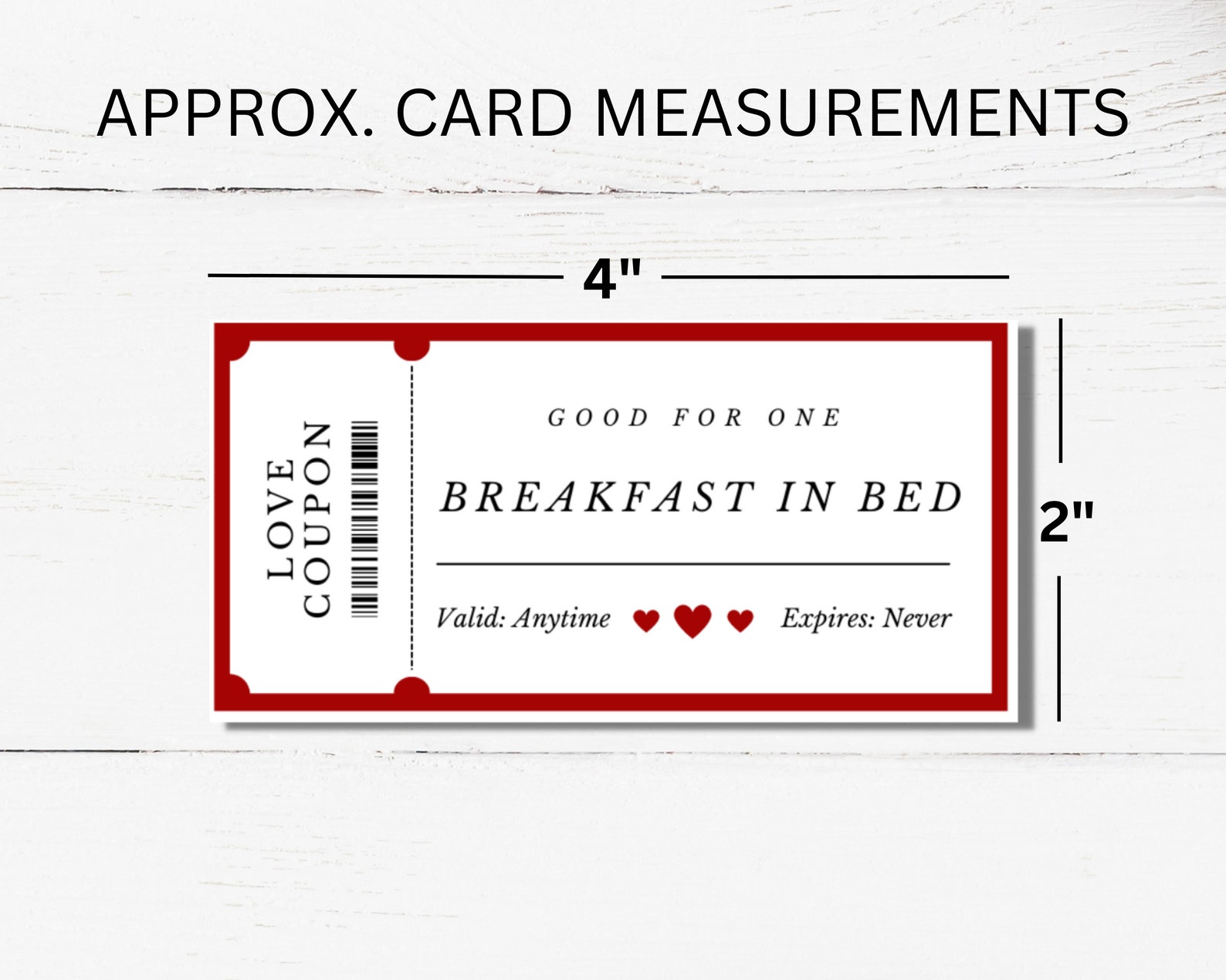 Printable Love Coupon Book for Valentine's Day, Birthday or Anniversary ...