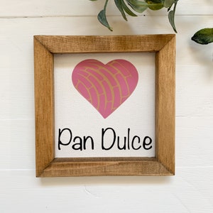 Pan Dulce Sign, Concha Sign