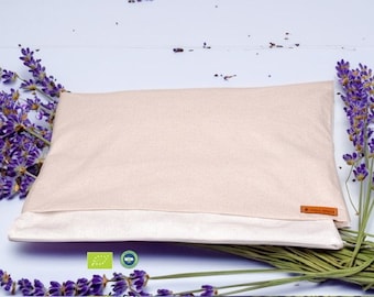 Lavender Eye Pillow as Relaxation Gift, Organic Vegan Aromatherapy Weighted eye pillow & Gift For Her