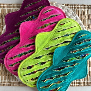 Cotton Velour Gusher Pads - 12” or 14” Heavy Peekaboo Style