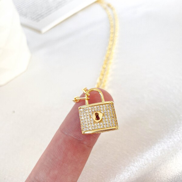 Love Lock Necklace Etsy