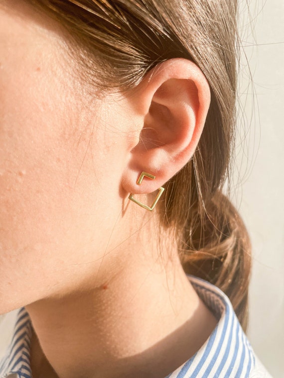 SHIHARA DOUBLE HOOP PIERCE 10 SHIHARA DOUBLE HOOP PIERCE 10