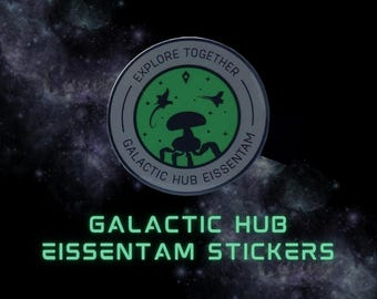 Galactic Hub Eissentam Sticker (Vinyl)
