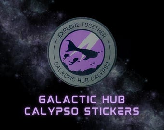 Galactic Hub Calypso Sticker (Vinyl)