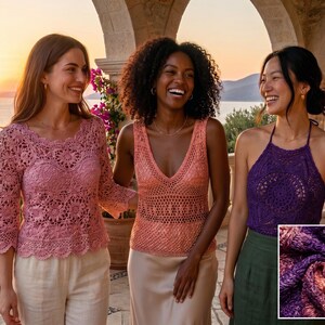 YarnArt リネンソフトヤーン：コットンリネン混紡、夏用編み物・かぎ針編み 画像 20