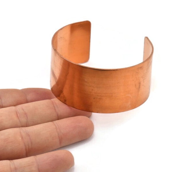 Raw Copper Bracelet, Copper Bracelet, Copper Bangle, Open Copper Bangle, Copper Cuff, Copper Bracelet Blank, Adjustable Bracelet