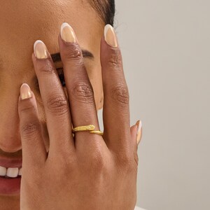 Gold Snake Ring for Women – 925 Sterling Silver Adjustable Serpent Band, Symbol of Protection & Transformation – Unique Gift for Her