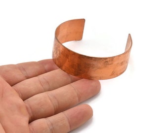 Raw Copper Bracelet, Copper Bracelet, Copper Bangle, Open Copper Bangle, Copper Cuff, Copper Bracelet Blank, Adjustable Bracelet