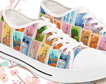 Disney Theme Park Sneakers, Low Top Tennis Shoes