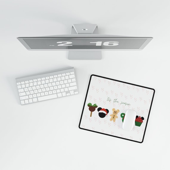 Disney Inspired Desk Mat - Christmas Mousepad, Autumn Office Supplies, Festive Decor, Seasonal Office Accessories, Cute Mat, Disney Girl