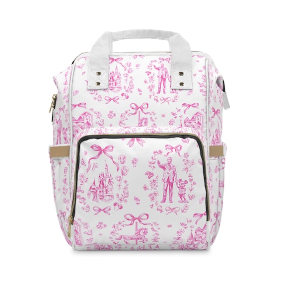 Disney Inspired Park Bag, Multifunctional Diaper Backpack, Mom Bag, Travel Backpack, Baby Shower Gift, Mickey Mouse Bag