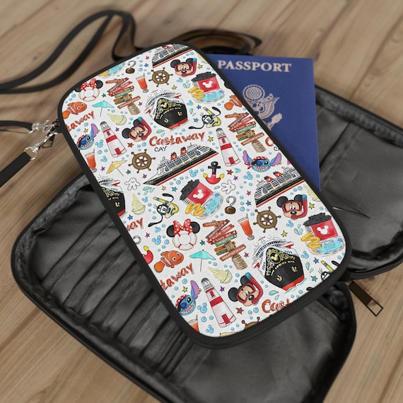 Disney Cruise Line Passport Wallet, Travel Essentials Organizer