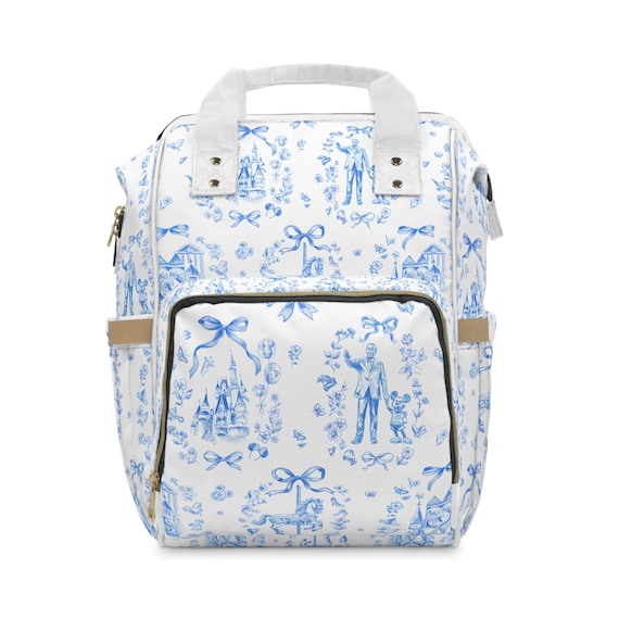 Disney Inspired Park Bag, Multifunctional Diaper Backpack, Mom Bag, Travel Backpack, Baby Shower Gift, Mickey Mouse Bag