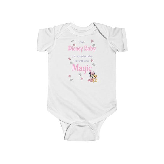 Disney Baby Girl Bodysuit Magical Infant Onesie, Baby Shower Gift, Newborn Outfit, Cute Baby Clothes, Baby Birthday Gift, Infant Bodysuit