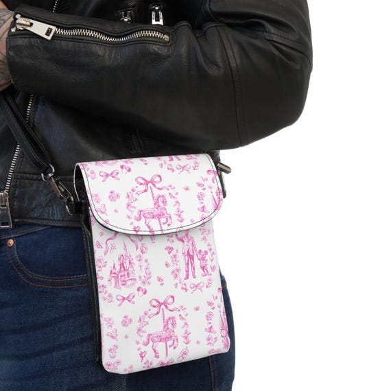 Disney Parks Inspired Phone Wallet , Disneyworld Disneyland, Small Purse, Card Holder, Mickey Mouse, Minnie Mouse