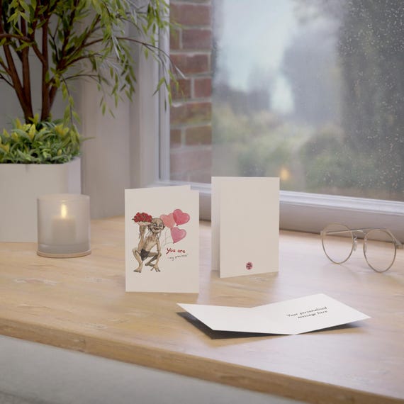 You Are My Precious Gollum Valentines Day greeting card