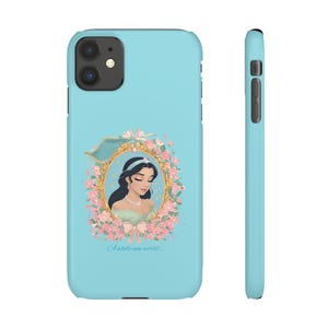 Disney Princess Jasmine Aladdin Snap Cases, Phone Cover, iPhone Samsung Case, Accessories, Gift