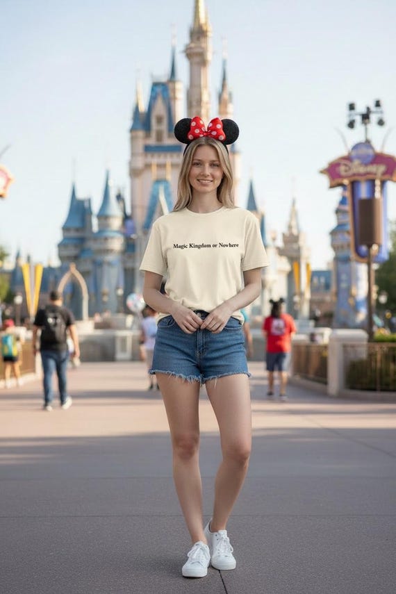 Disney Or Nowhere Shirt, Custom Disney Park Tee, Disneyland Paris Shirt, Magic Kingdom Tee, EPCOT Disney Shirt