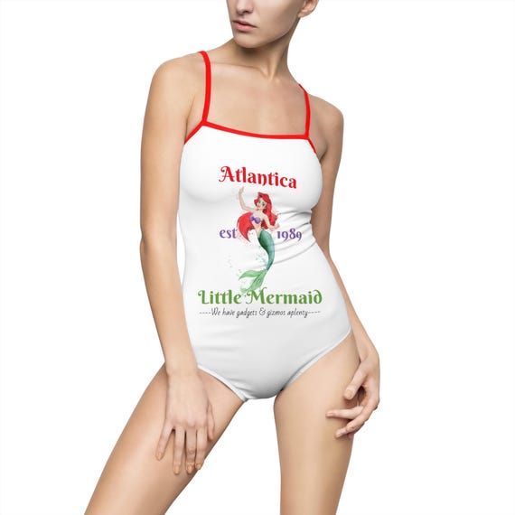 Swimsuit, Mermaid Princess Swimming Costume Disney, Women's Swimwear, Beachwear, Summer Outfit, Unique Gift