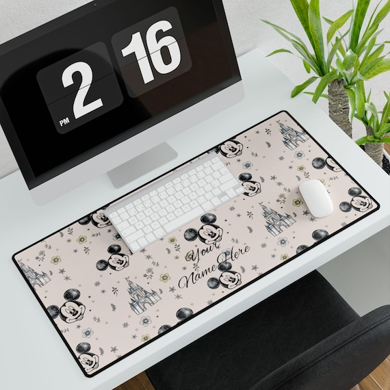 Disney Parks Inspired Desk Mats, Personalized Mouse Pads, Office Décor, Gift for Disney Adults, Home Office Accessories large size
