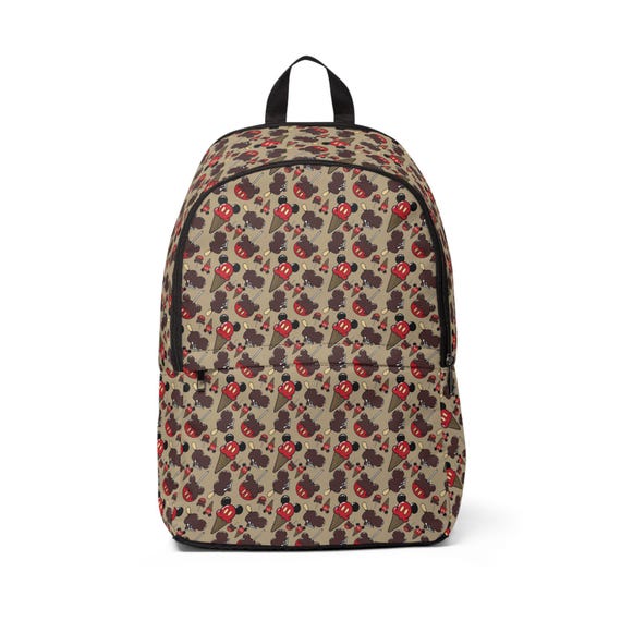 Mickey Shaped Treats Backpack, Disney Park Snacks Bag, Fun Unisex Fabric Rucksack, Inspired School Knapsack, Travel Daypack