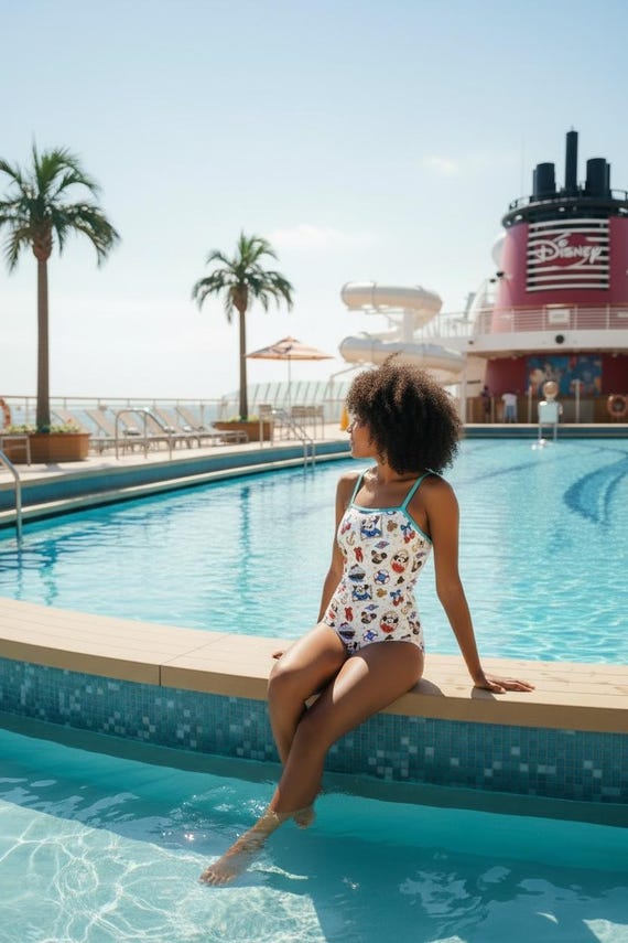 Disney Cruise Swimsuit | Magical Cruise One Piece Swimwear | Disney Vacation Bathing Suit | Disney Cruise Outfit | Cruise Swimwear