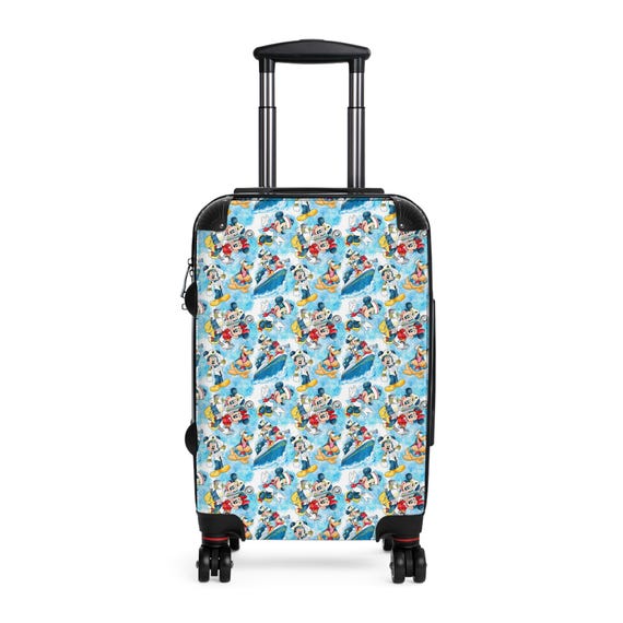 Travel Suitcase, Disney Cruise Line Nautical Inspired Luggage, Vacation Essential, Travel Gift, Suitcase