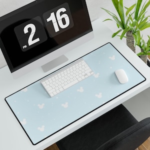 Whimsical Mickey Mouse Disney Inspired Desk Mat,Cute Mouse Pad for Office,Fun Computer Accessory,Unique Work From Home Gift Personalised