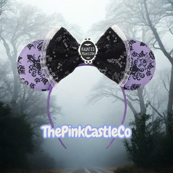 Character Disney ears headband magic kingdom park adult children Haunted Mansion Halloween
