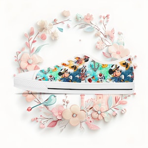 Disney Cruise Line Low Top Sneakers, Fun Vacation Shoes image 8