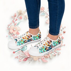 Disney Cruise Line Low Top Sneakers, Fun Vacation Shoes image 2