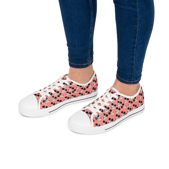 Mickey Mouse Sneakers: Women's Disneybounding Low Top Shoes