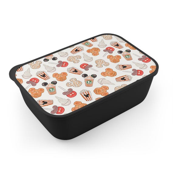 Cute Disneyworld Snacks inspired Bento Box, Lunch Box for Kids, Meal Prep, Picnic Essential, School Lunch Containers eco friendly